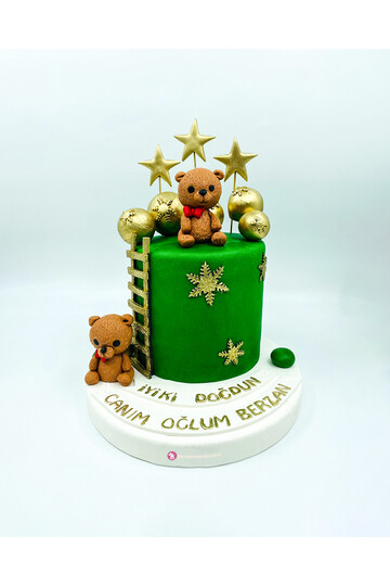 Doğum Günü Temalı Pasta