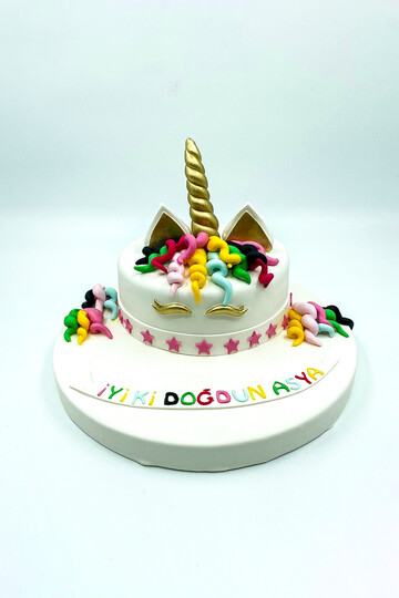 Doğum Günü Konseptli Pasta