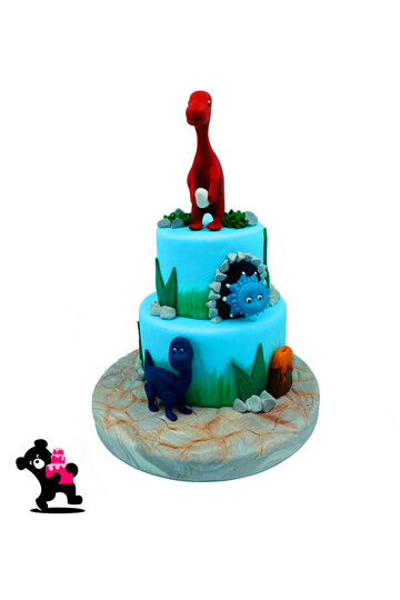 Dinazor Figürlü Pasta