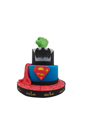 Süper Kahraman Pastası-3