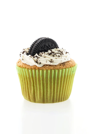 Oreolu Kremalı Cupcake