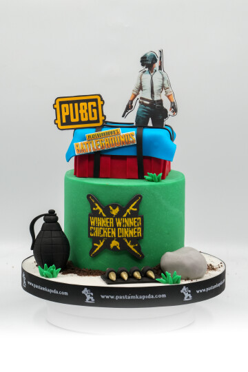 PUBG TEMALI BUTİK PASTA