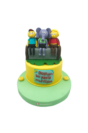 Kral Şakir Figürlü Pasta