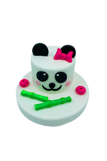 Panda Temalı Pasta