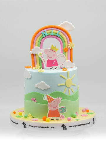 PEPPA PIG TEMALI BUTİK PASTA