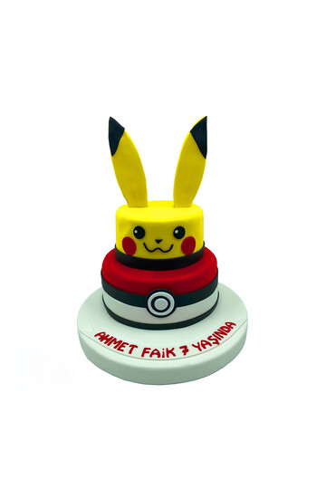 Pikachu Temalı Pasta