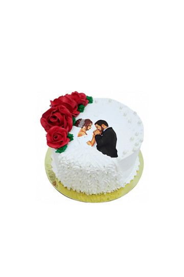 Romantik Sevgili Nişan Söz Pastası