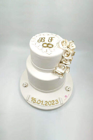  Nişan ve Düğün Temalı Pasta