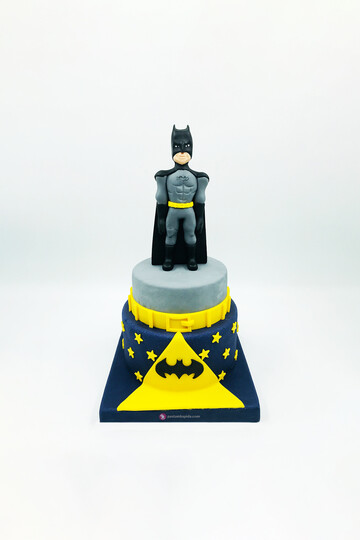 Batman Figürlü Pasta