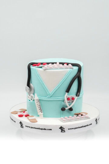 DOKTOR / HEMŞİRE TEMALI BUTİK PASTA