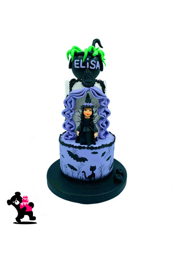 Tatlı Cadı Figürlü Pasta