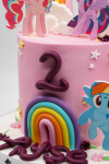 MY LİTTLE PONY TEMALI BUTİK PASTA