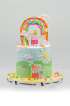 PEPPA PIG TEMALI BUTİK PASTA