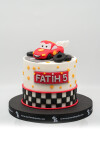 ŞİMŞEK MCQUEEN TEMALI BUTİK PASTA