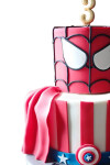 Spider Man & Süper Kahraman Pastası